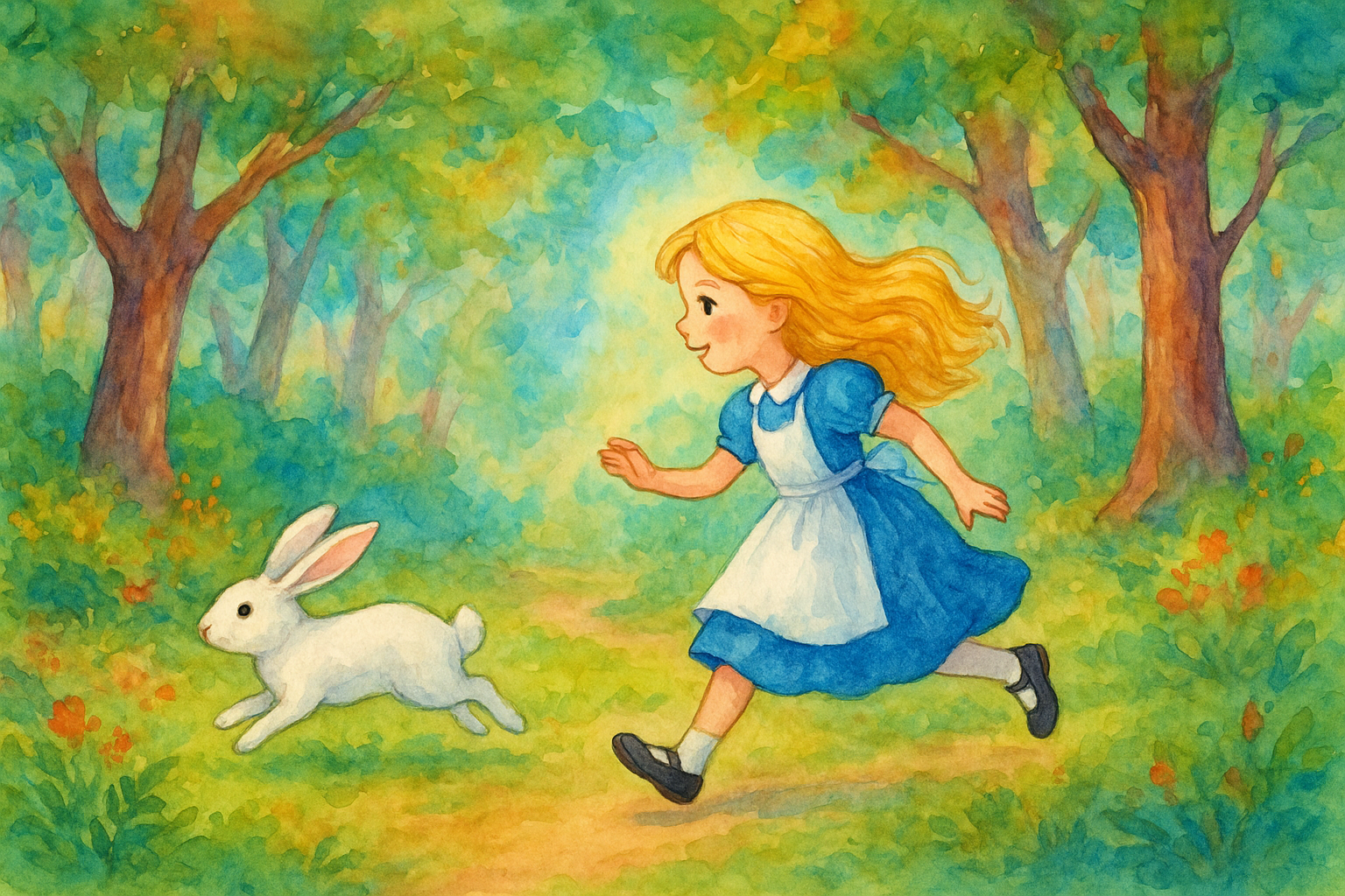 alicja w krainie czarów streszczenie